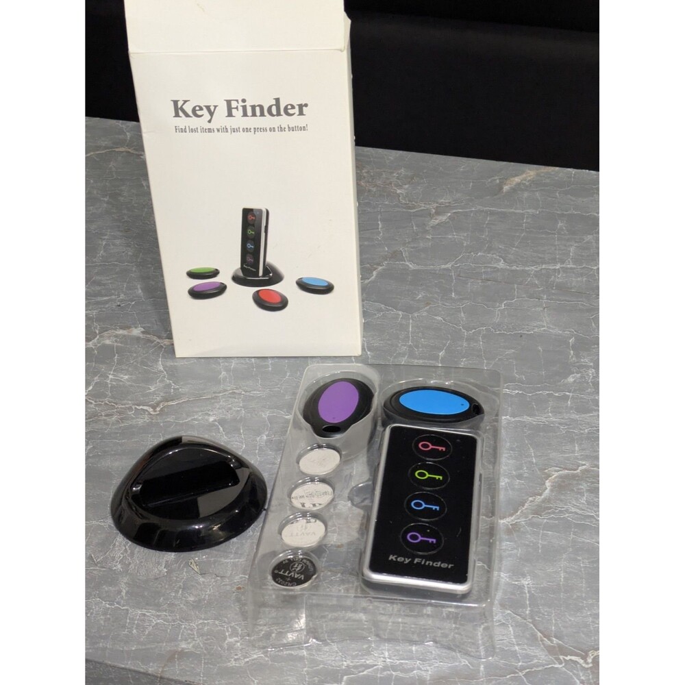 NEW 4-in-1 Wireless Key Finder Remote w/ 4 Receivers. Batteries are Included.